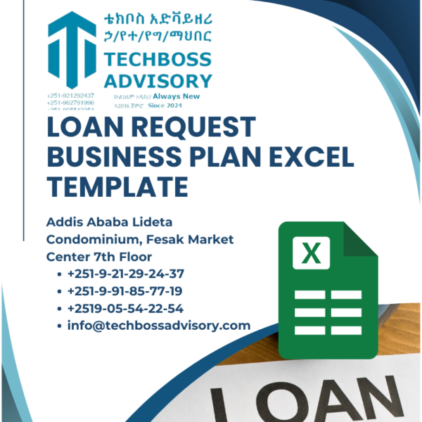 Loan Request Business Plan Excel Template